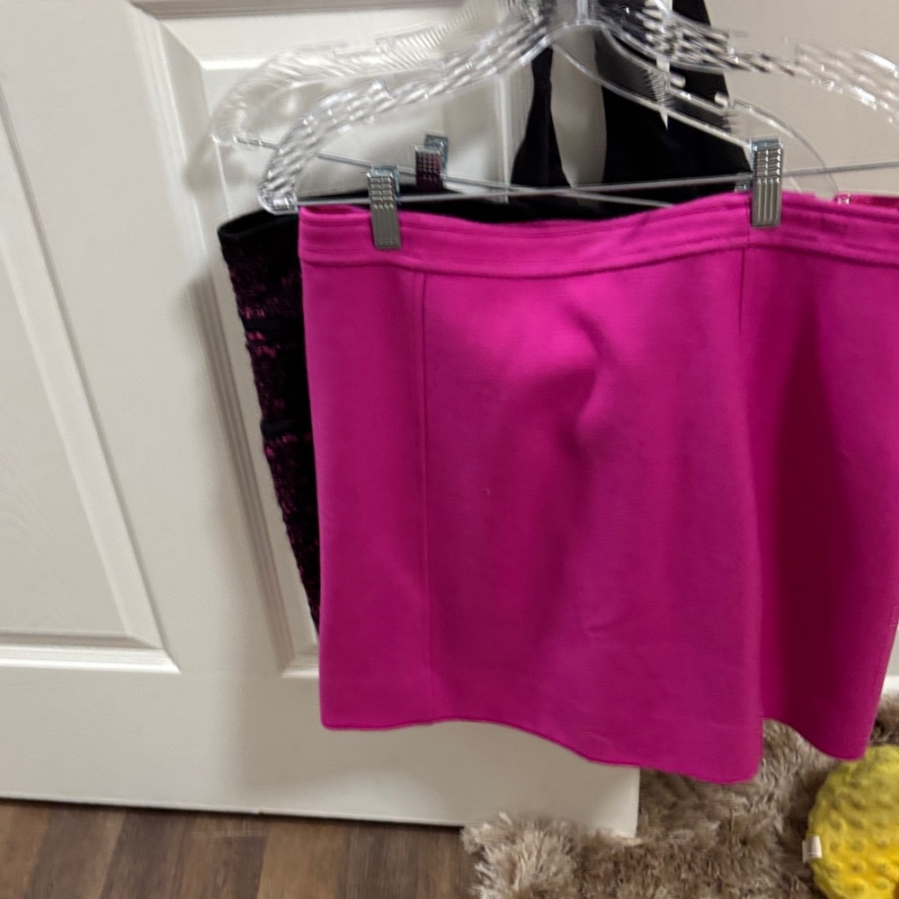 J. Crew Vibrant Pink Mini Skirt
